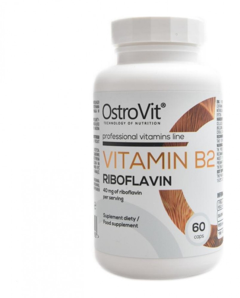 Vitamin B2 riboflavin 60 kapslí