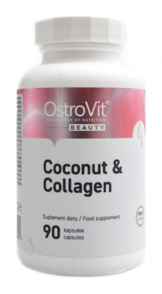 Marine collagen + MCT oil from coconut 90 kapslí