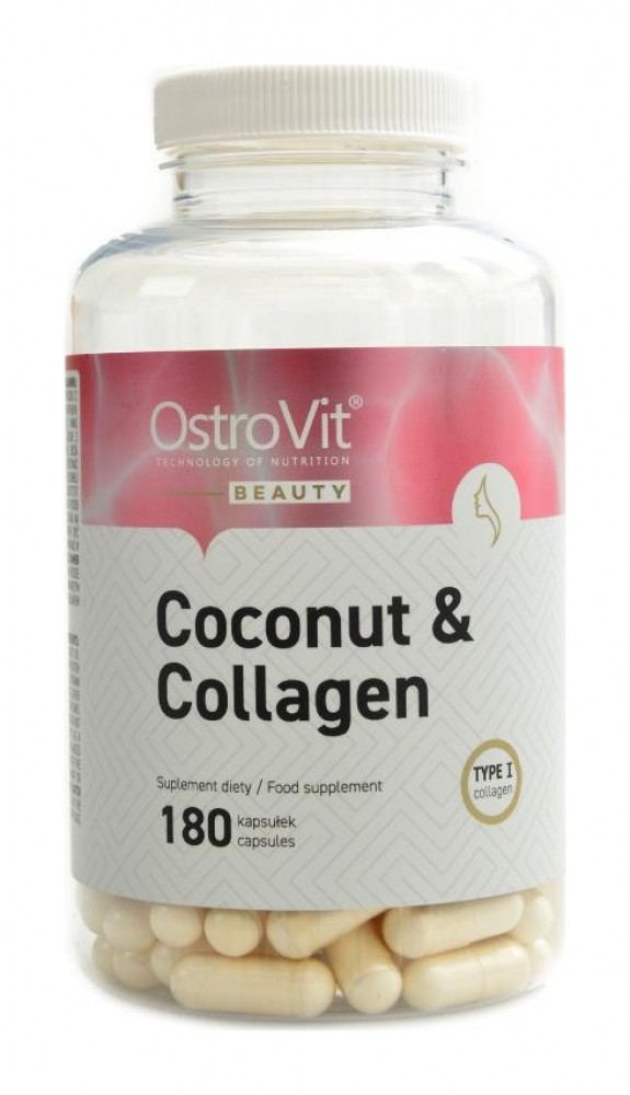 Marine collagen + MCT oil from coconut 180 kapslí