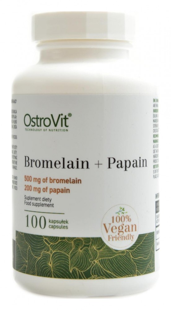 Bromelain + papain 100 kapslí