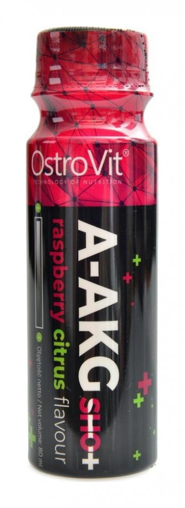 A-AKG shot 80 ml malina s citronem