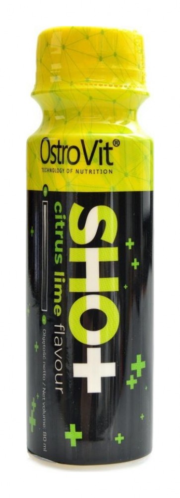 Pre workout shot 80 ml citron s limetou