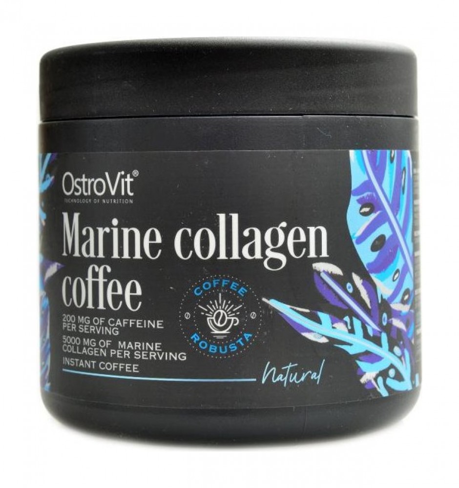 Coffee with marine collagen 150g natural