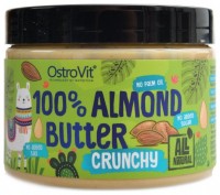 100% almond butter crunchy 500g mandlové křupavé máslo 