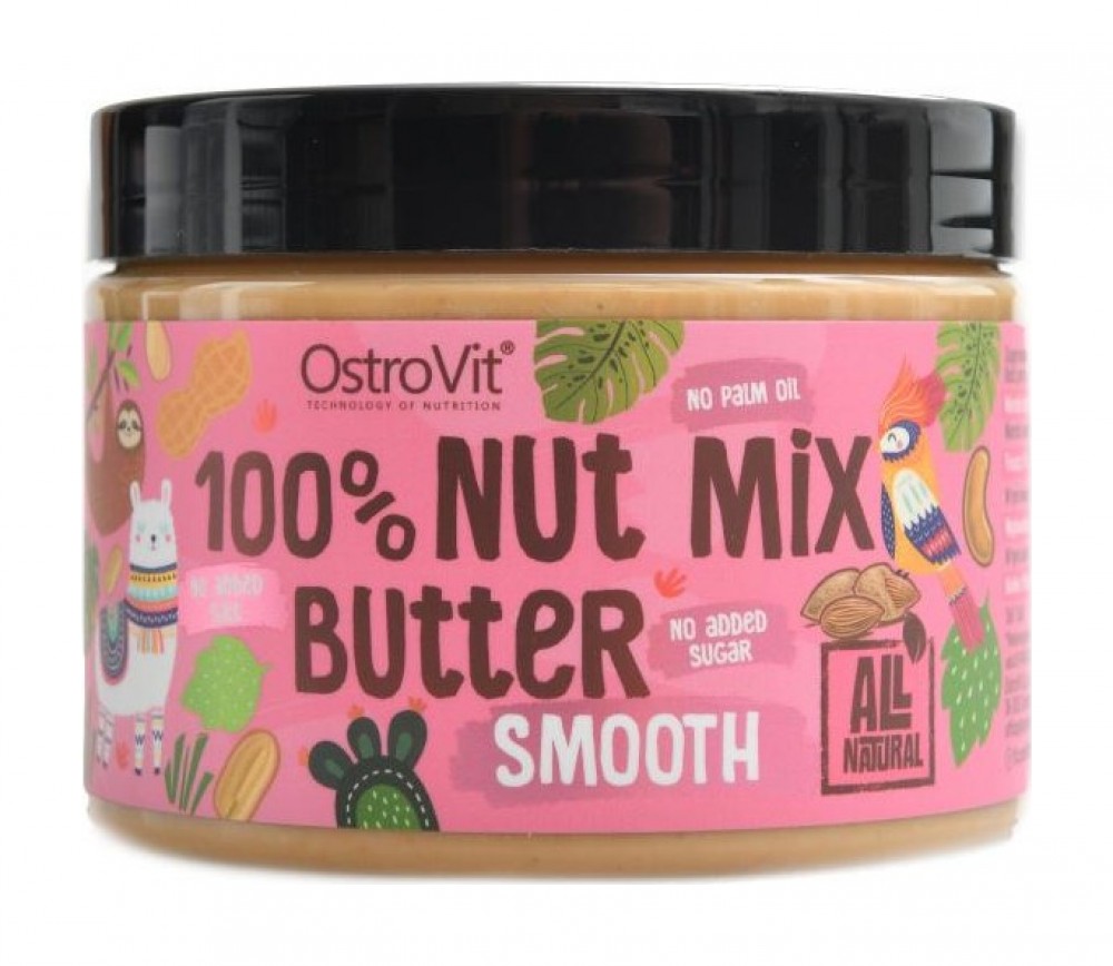 100% nut butter mix 500g smooth