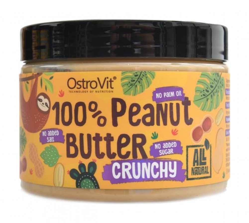 Peanut butter crunchy 500g arašídové máslo křupavé
