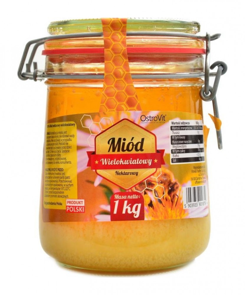 Multiflower honey 1000 g vícekvětý med