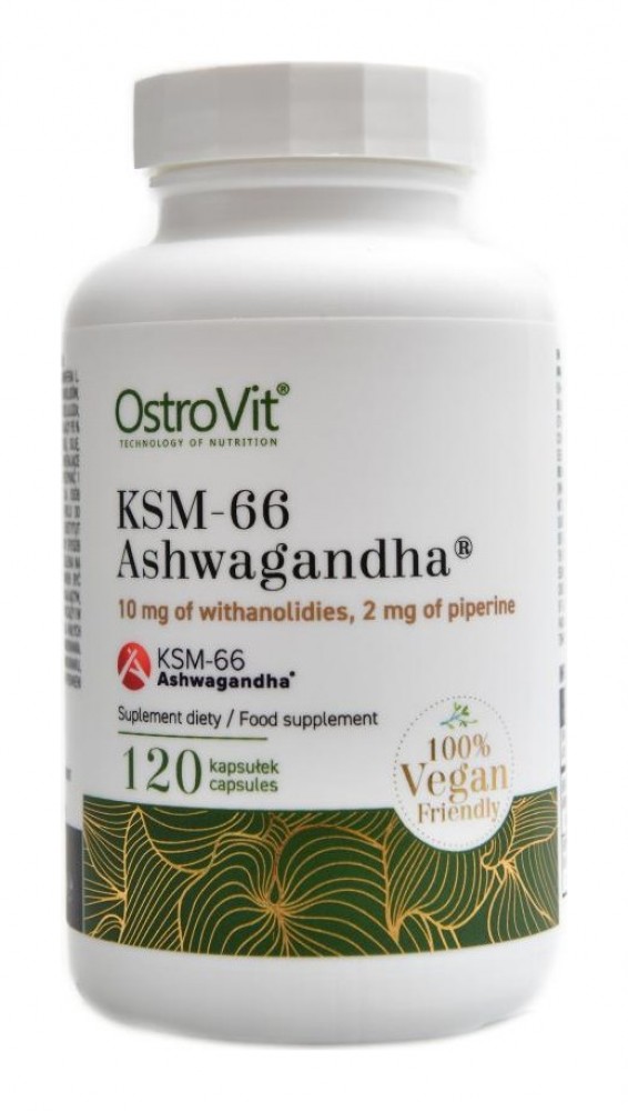 KSM -66 Ashwagandha 120 kapslí