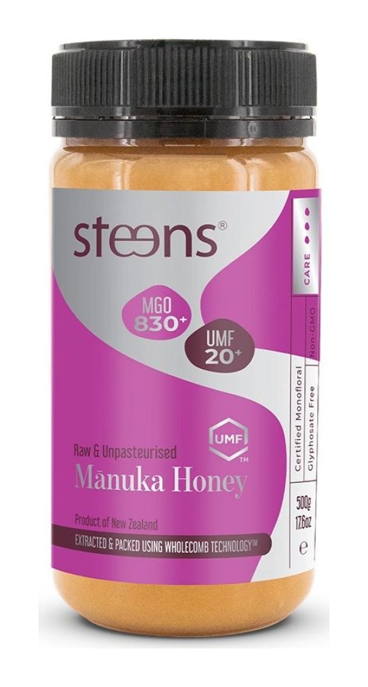 RAW Manuka Honey UMF20+ (830+ MGO) 500g