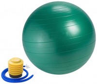 Gymnastický míč gymball fitball s pumpičkou 65 cm zelený 