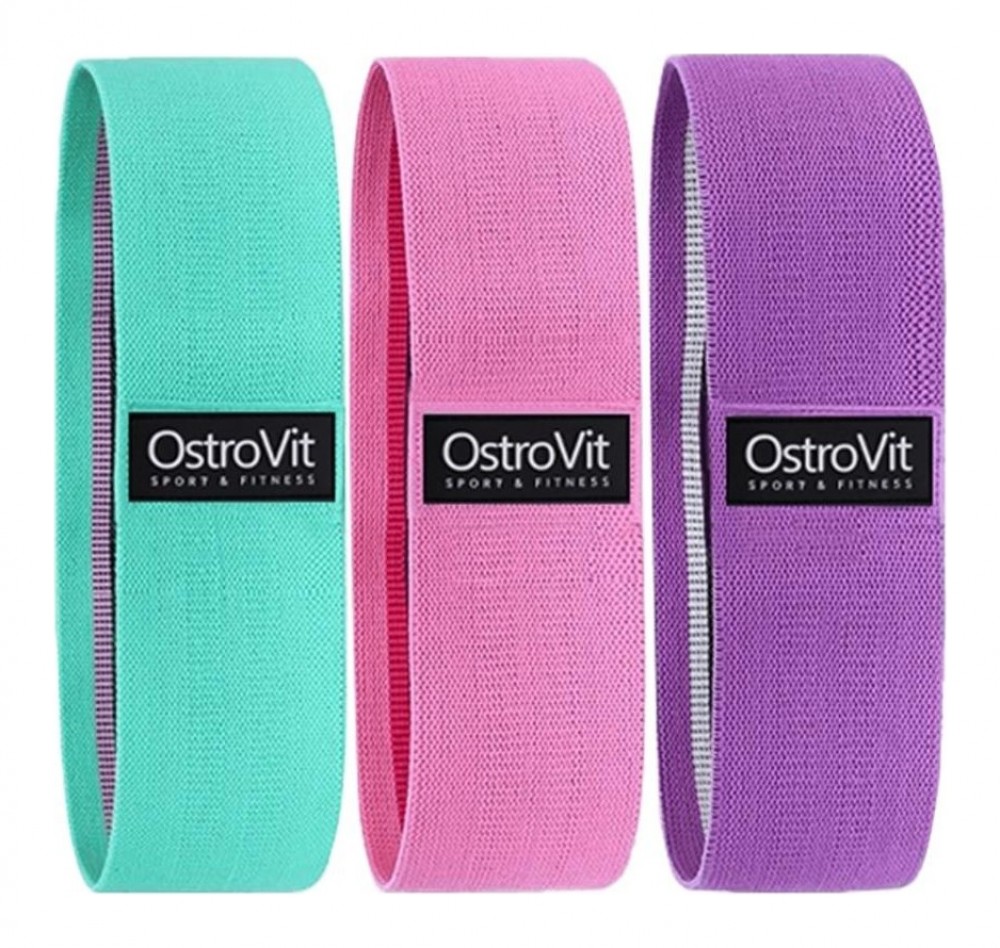 Material resistance bands 3 pack set odporové gumy na posilování