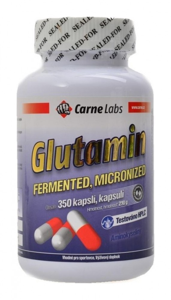 L-Glutamin 350 kapslí 500 mg