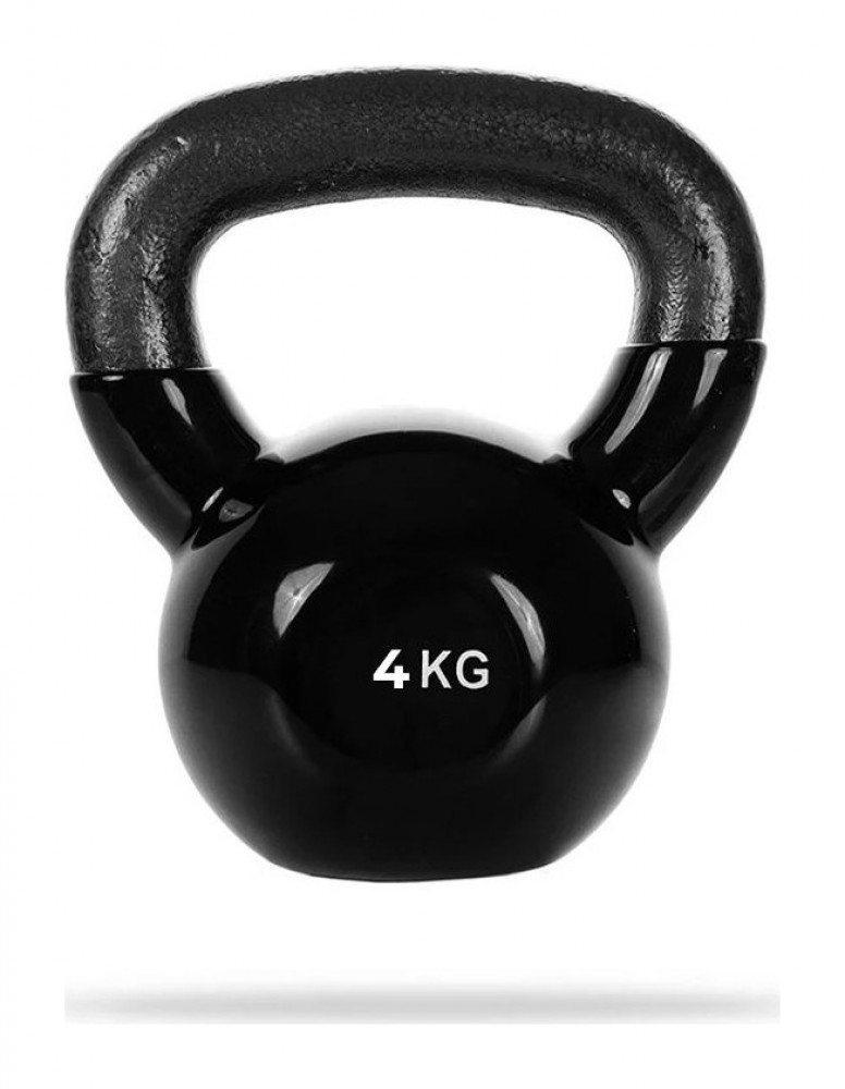 Kettlebell black 4 kg 