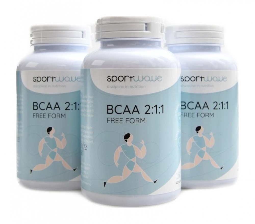 BCAA 2:1:1 free form 480 kapslí