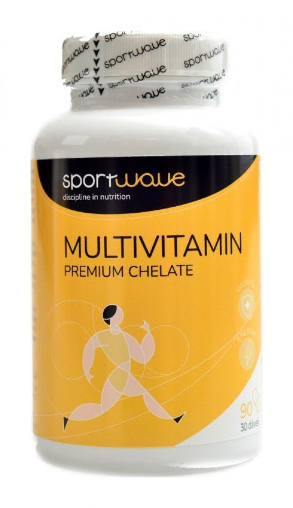 Multivitamin premium chelate 90 kapslí