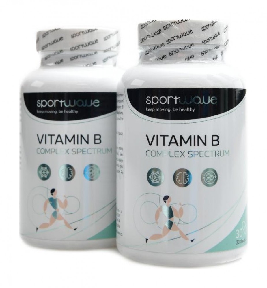 Vitamin B complex spectrum 2 x 30 kapslí