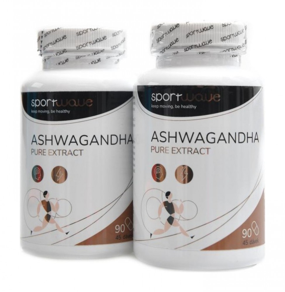 Ashwagandha pure extract 2 x 90 kapslí