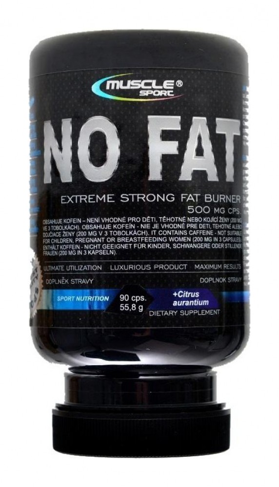 No Fat extreme strong fat burner 90 kapslí