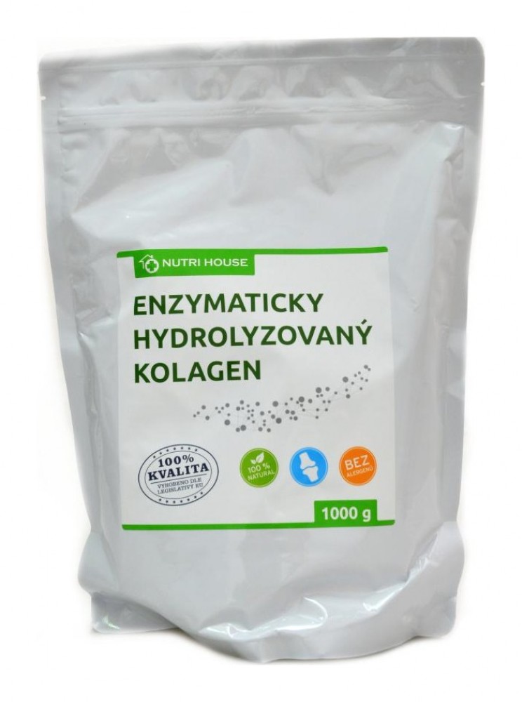 Enzymaticky hydrolyzovaný kolagen 1kg sáček