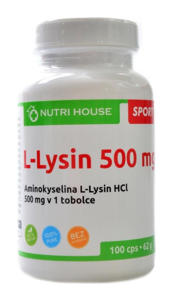 L-Lysin 100 kapslí