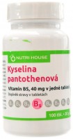 Vitamín B5 kyselina pantothenová 100 tablet 