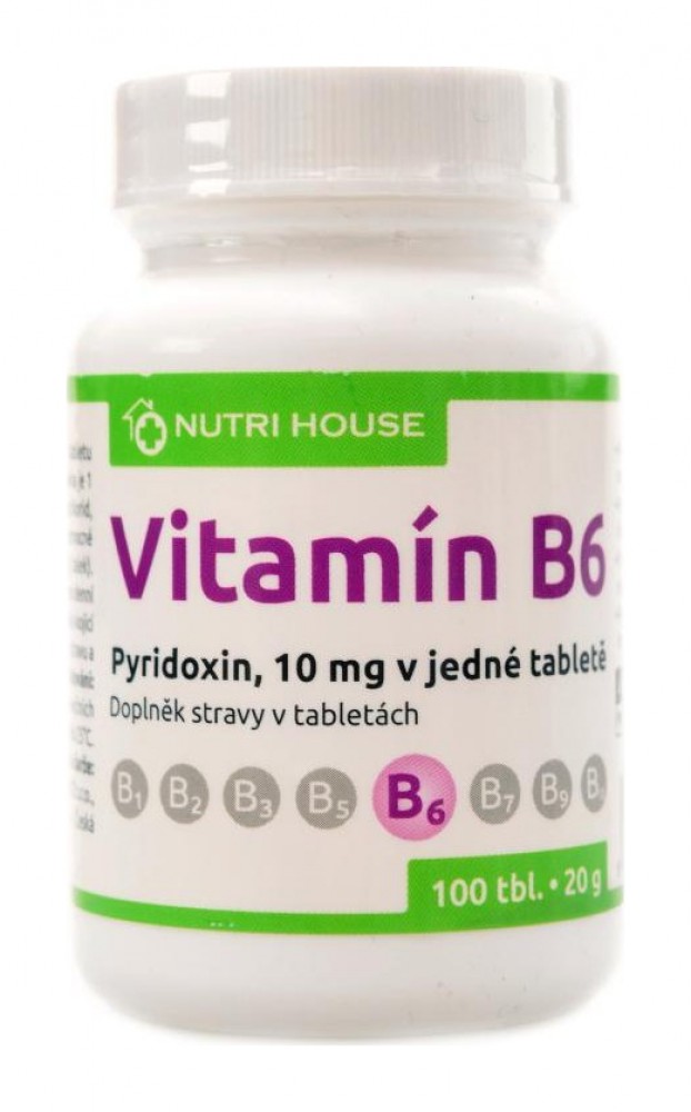 Vitamín B6 Pyridoxin 100 tablet