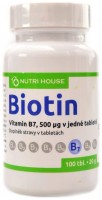 Vitamín B7 D-biotin 100 tablet 