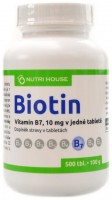 Vitamín B7 D-biotin 500 tablet 