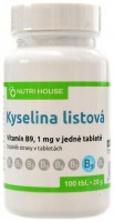 Vitamín B9 kyselina listová Folacin 100tablet 