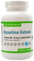 Vitamín B9 kyselina listová Folacin 500tablet 