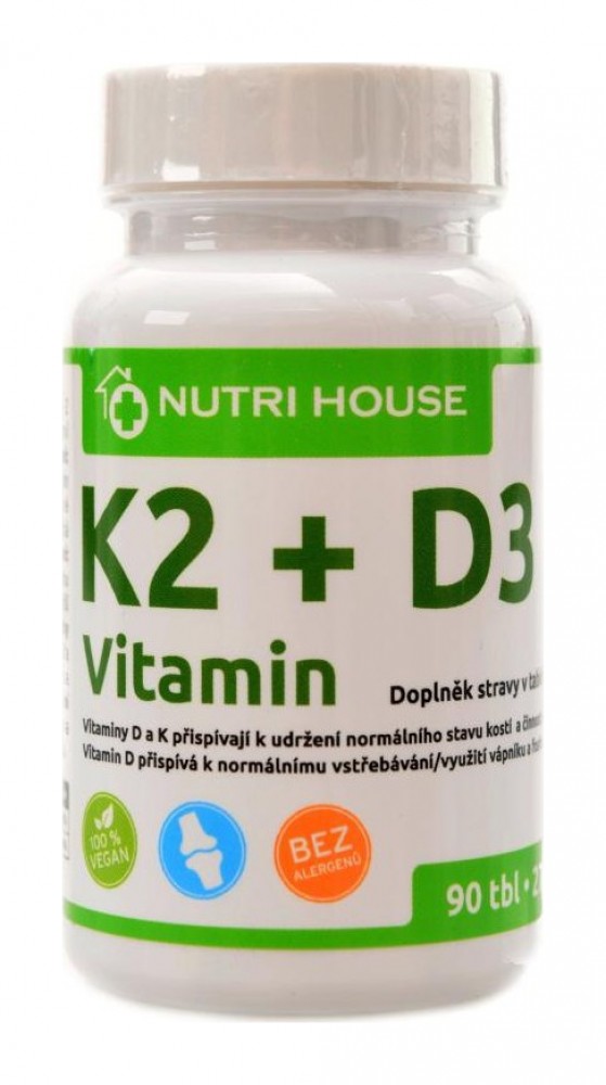 Vitamín K2 + D3 90 tablet