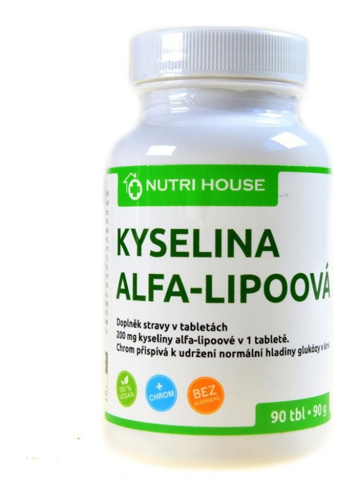 Kyselina alfa-lipoová 90 tablet