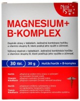 MAGNESIUM + B-KOMPLEX, 30 tbl. / 30 g 