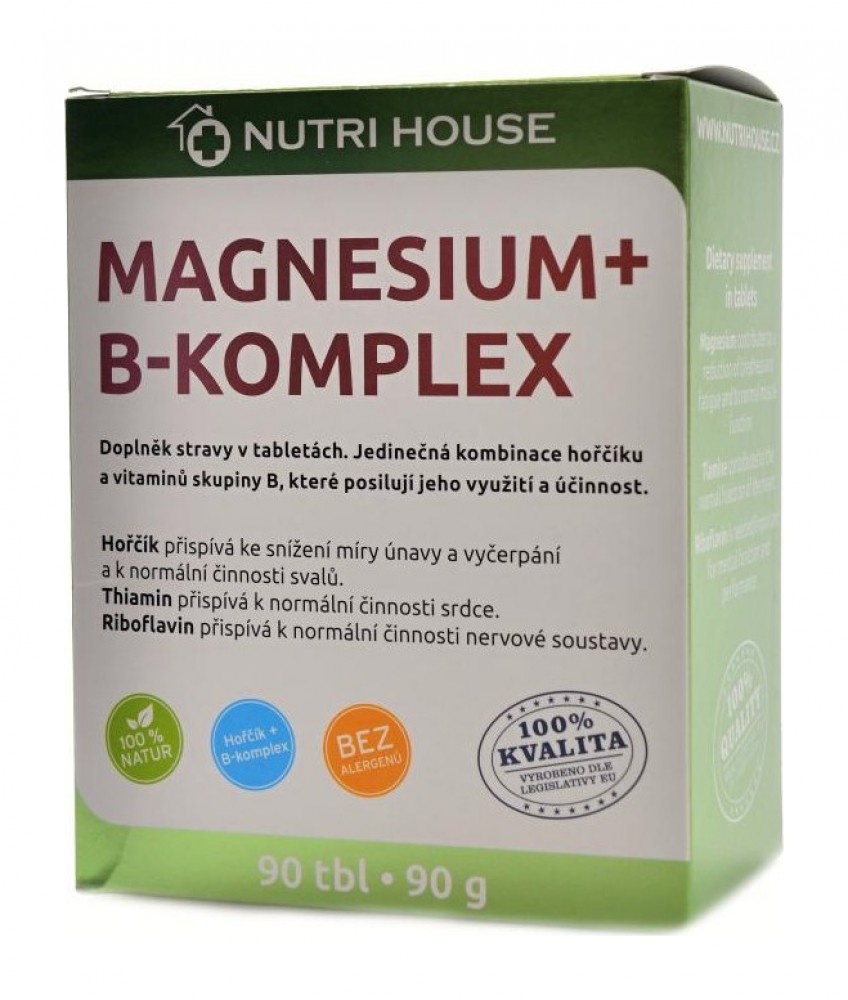 Magnesium B komplex 90 tablet