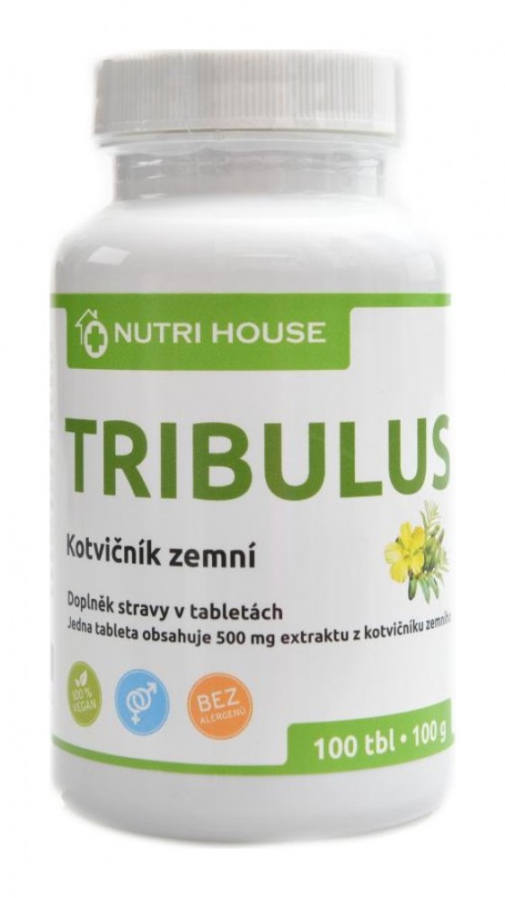 Tribulus terrestris kotvičník zemní 100 tablet