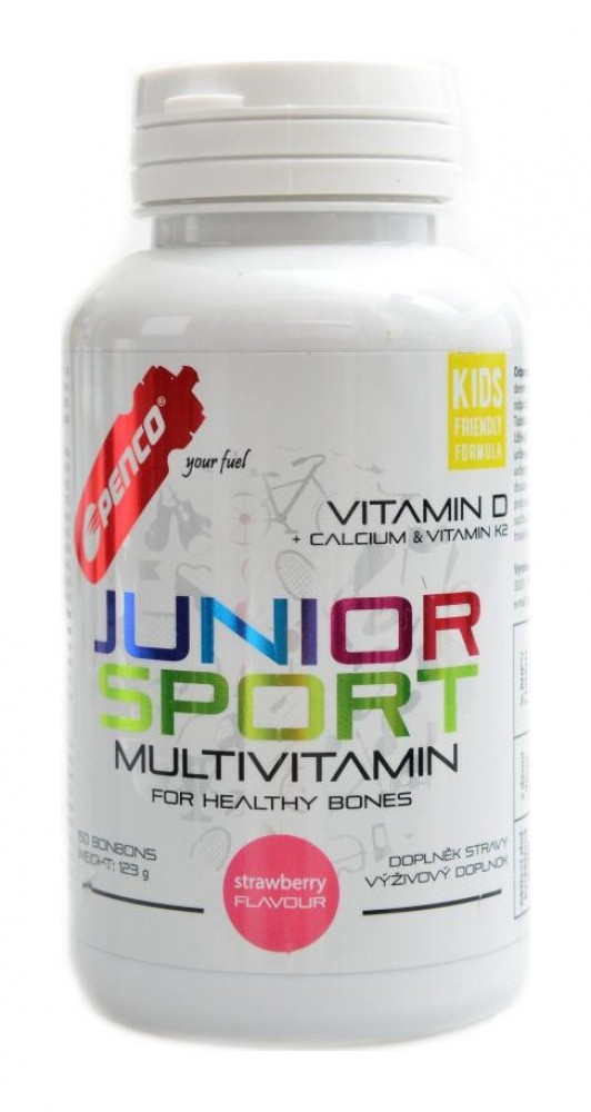 Junior sport multivitamin jahoda 150 bonbonů