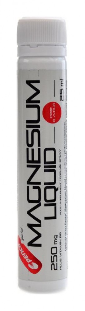 Magnesium liquid 25ml 250mg pomeranč