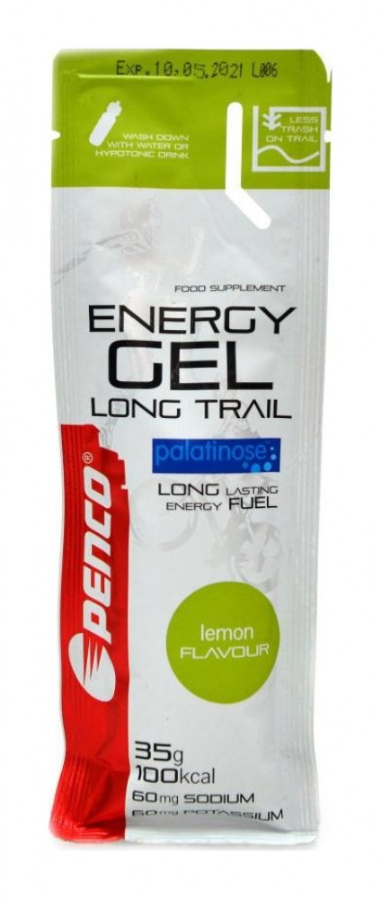 Energy gel long trail 35g citron