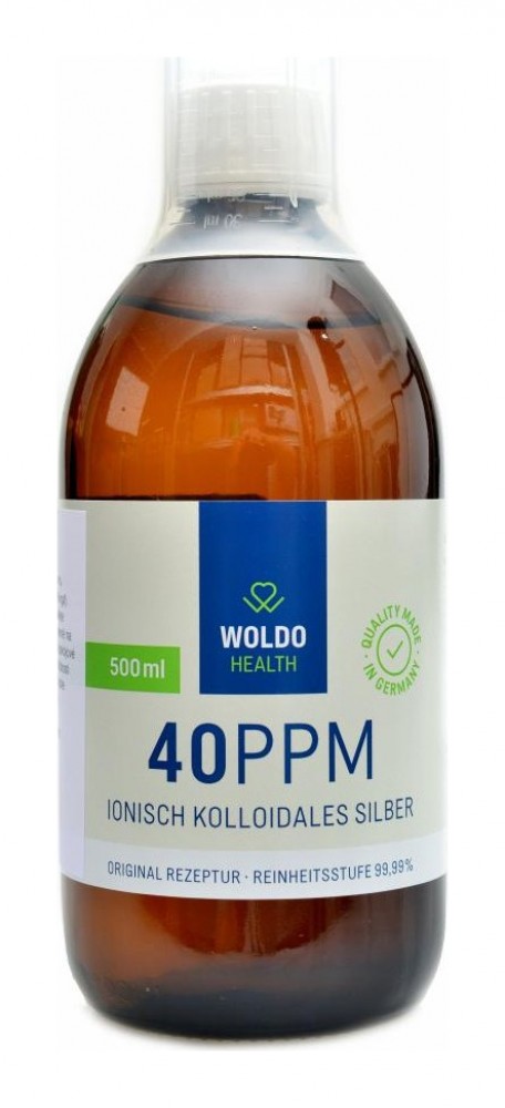 Koloidní stříbro 40 ppm 500 ml