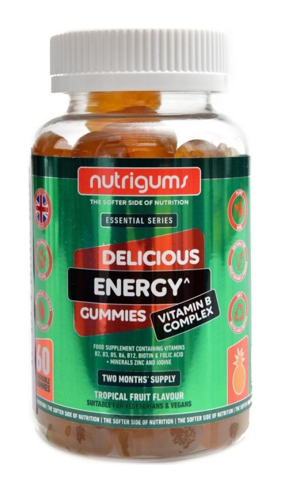 Energy Vitamin B Complex 60 gummies