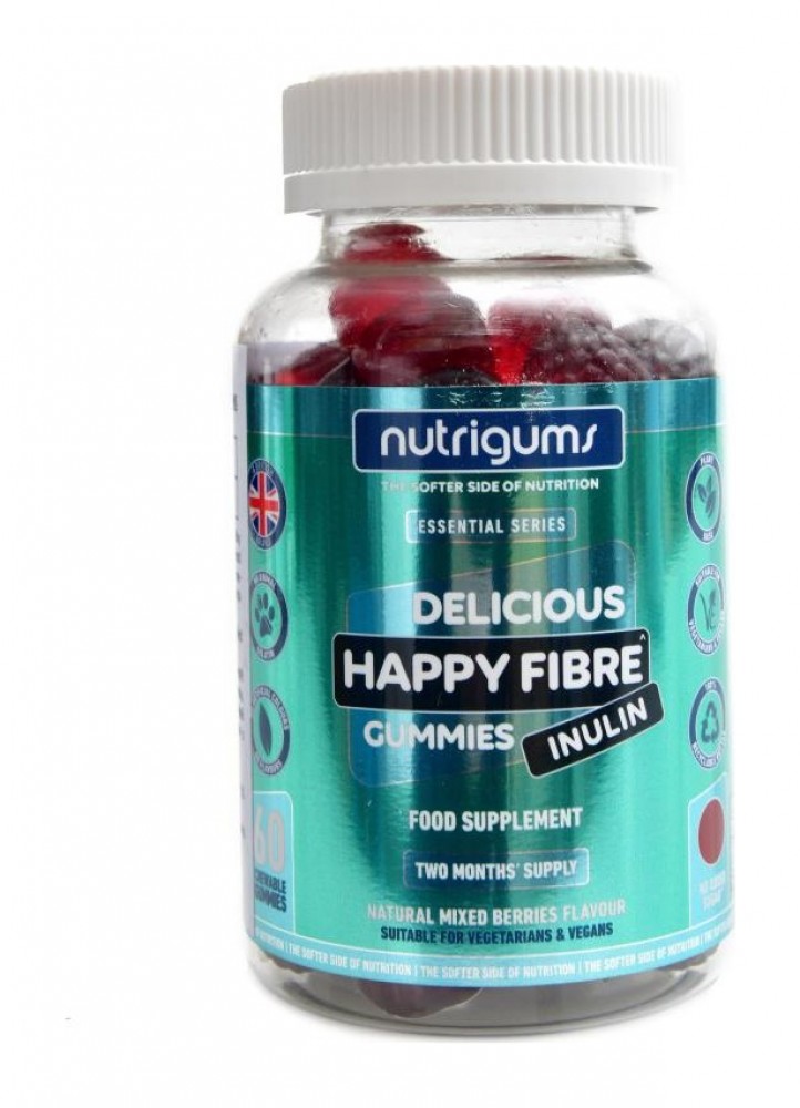 Happy Fibre Inulin 60 gummies