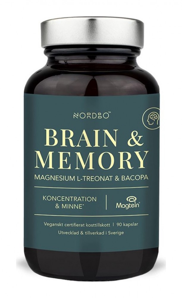 Brain and Memory 90 kapslí (Magtein® and Bacopa) SK