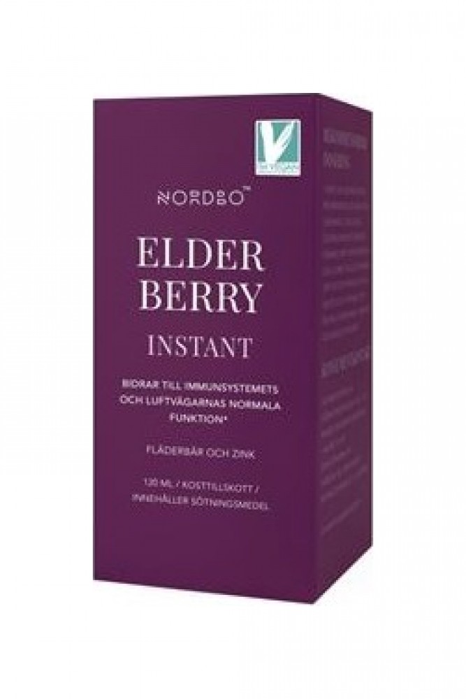 Elderberry Instant 120 ml (Extrakt z černého bezu + zinek)