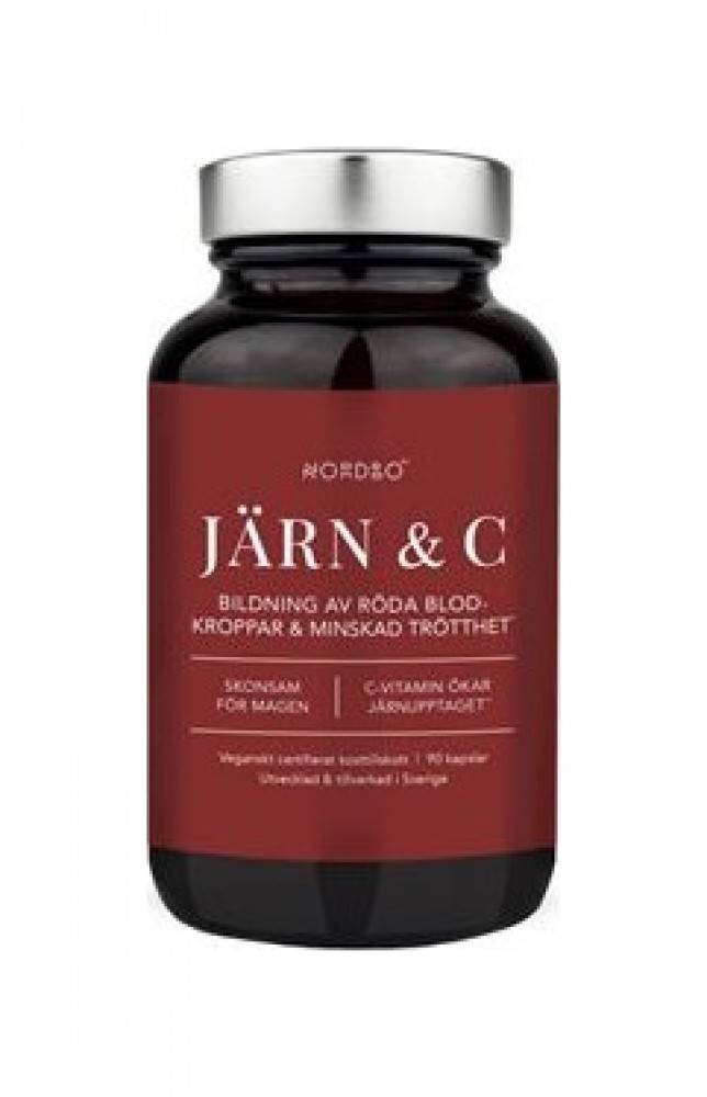 Järn and C 90 kapslí (Železo a Vitamín C)