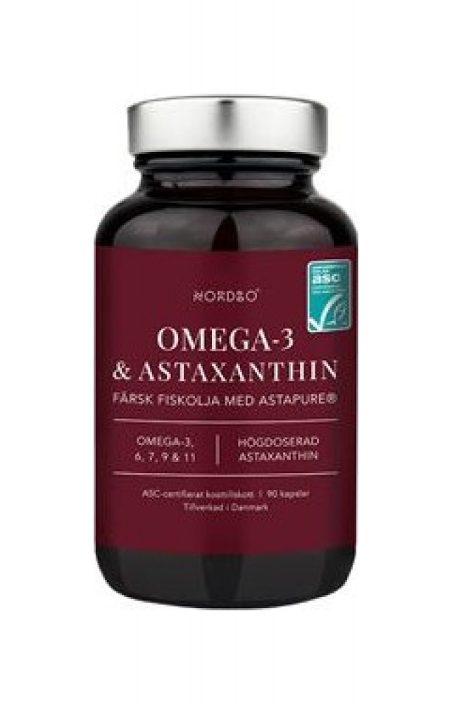 Omega 3 and Astaxanthin 90 kapslí