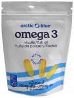 Omega 3 30 kapslí (550mg DHA, 275mg EPA & Vitamin D 400IU) původ Aljaška 