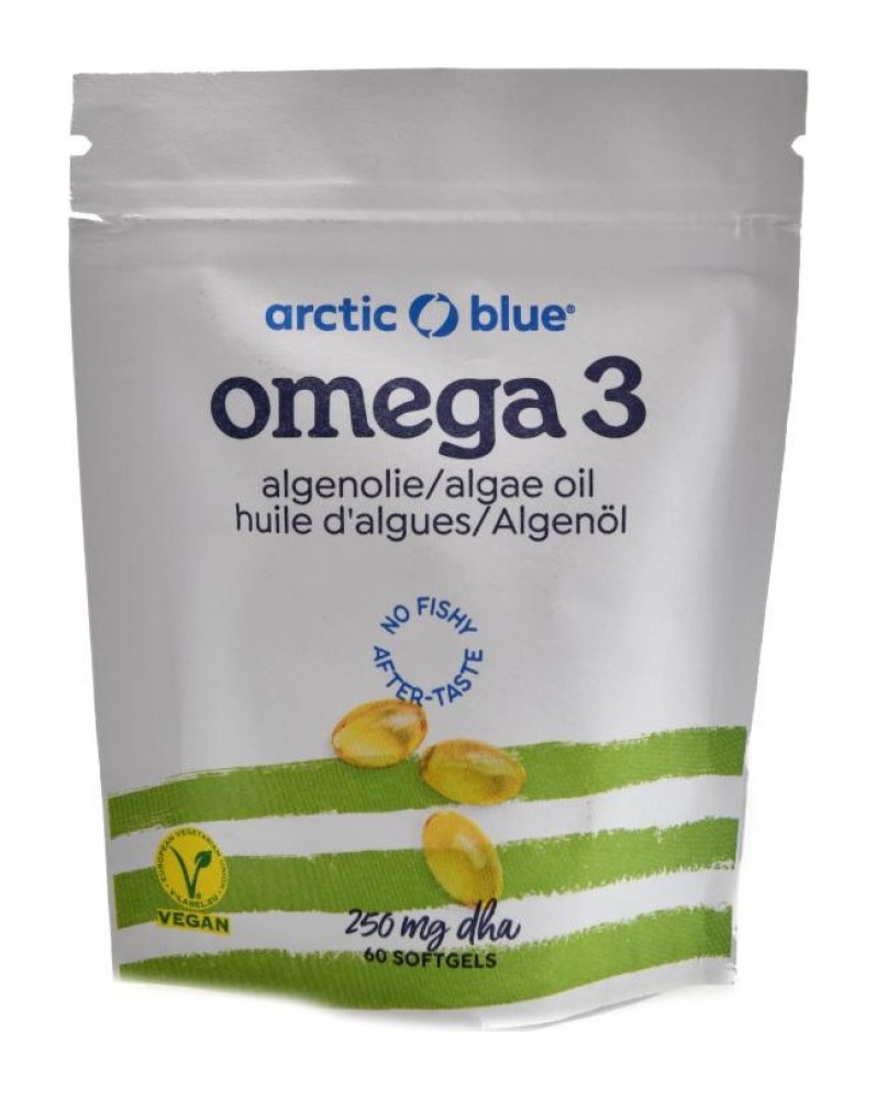 Vegan Omega 3 Algae 60 kapslí (250mg DHA)