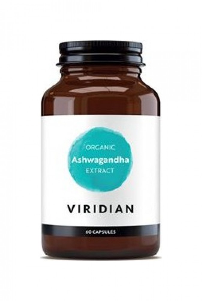 Ashwagandha Extract 60 kapslí Organic (Indický ženšen KSM-66)