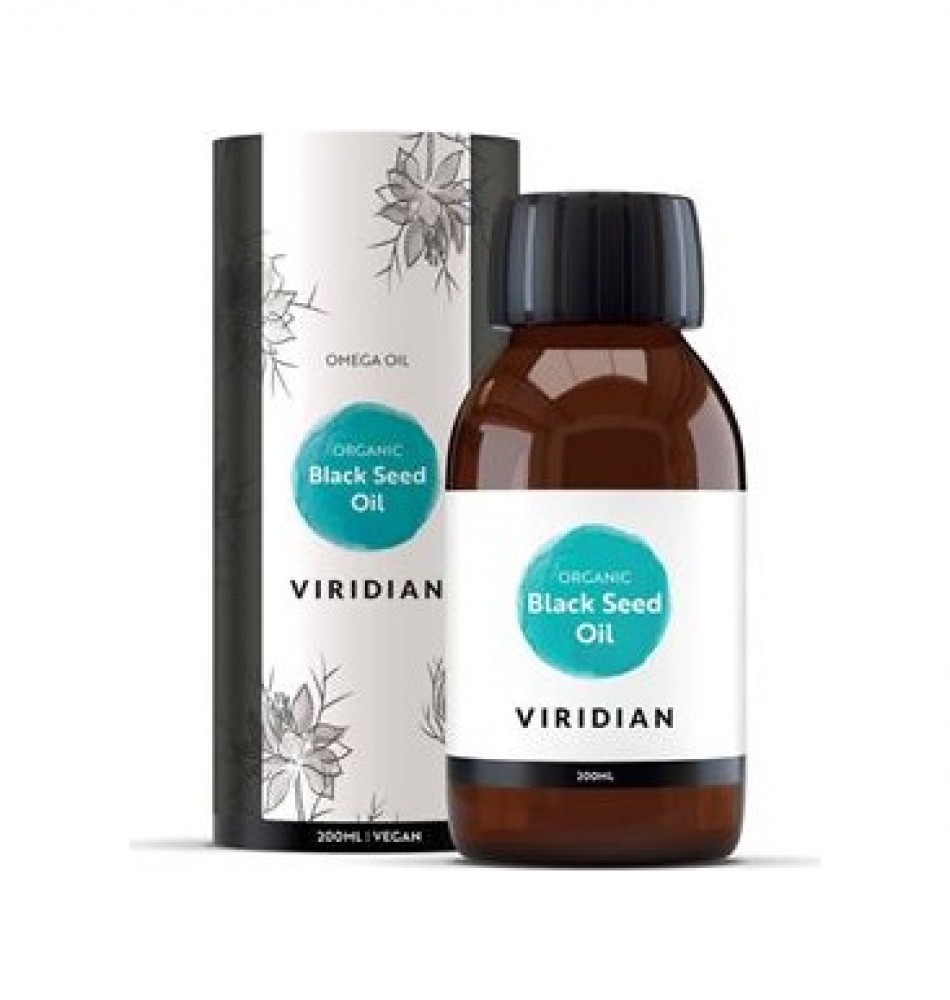 Black Seed Oil 200ml Organic (Bio olej z egyptského černého kmínu)