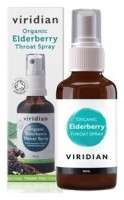 Elderberry Throat Spray 50ml Organic (Sprej do krku BIO) SK 